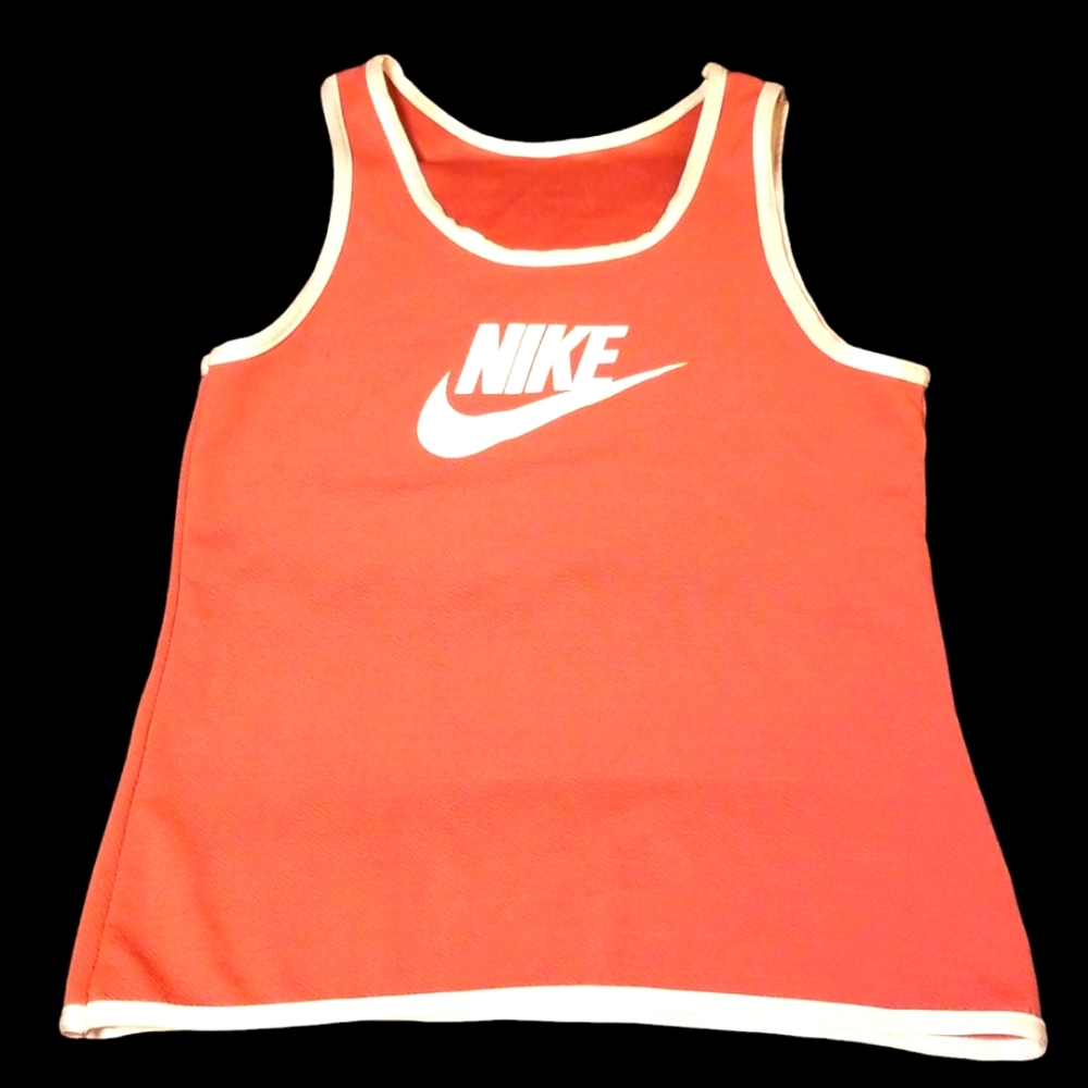 Nike girls pink tank top l/xl